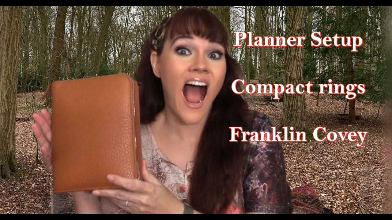 Planner Setup, Franklin Covey Compact