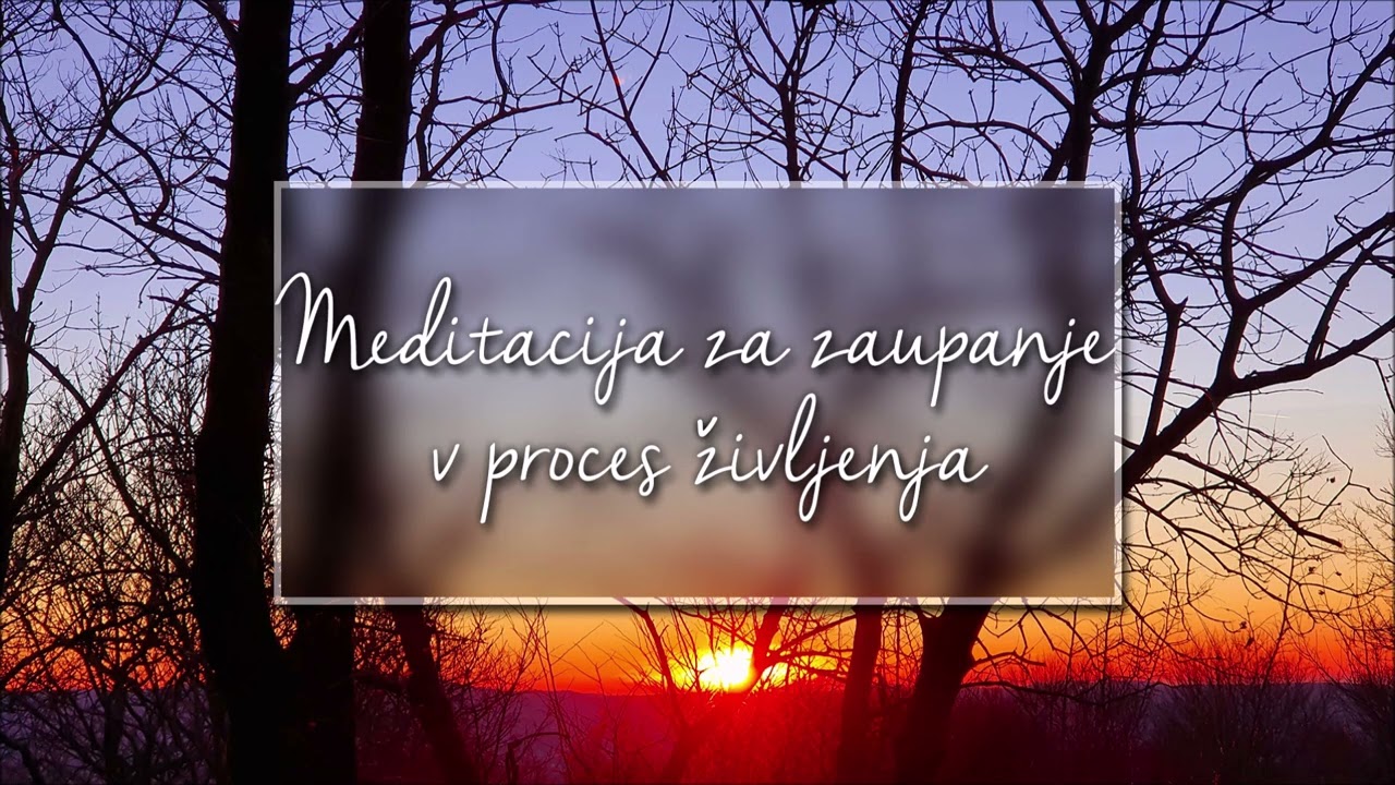 MIRNO SRCE, MOČNA DUŠA 💖 Meditacija za zaupanje v proces življenja