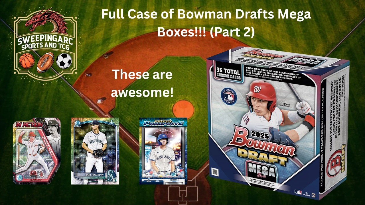 2025 Bowman Draft Mega Boxes Full Case (Part 2) - Got Some More Color!