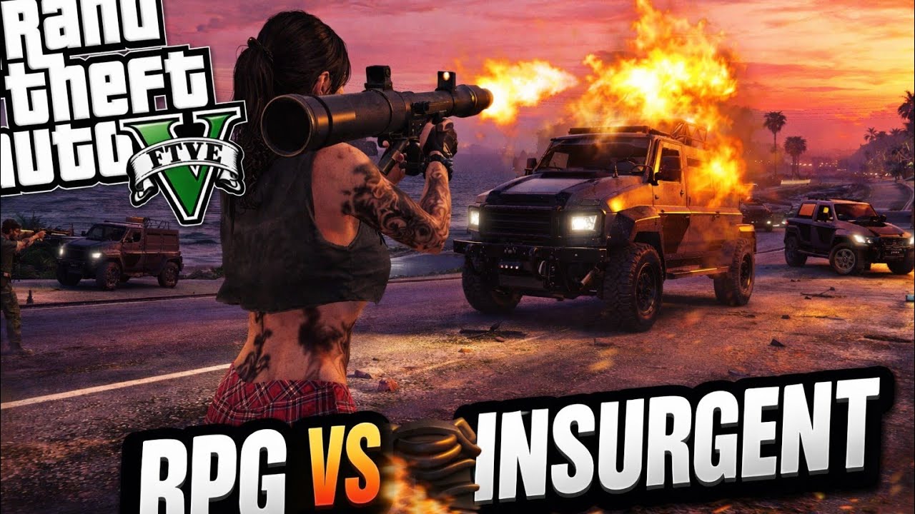 Rpg vs insurgent - Gta5 Online