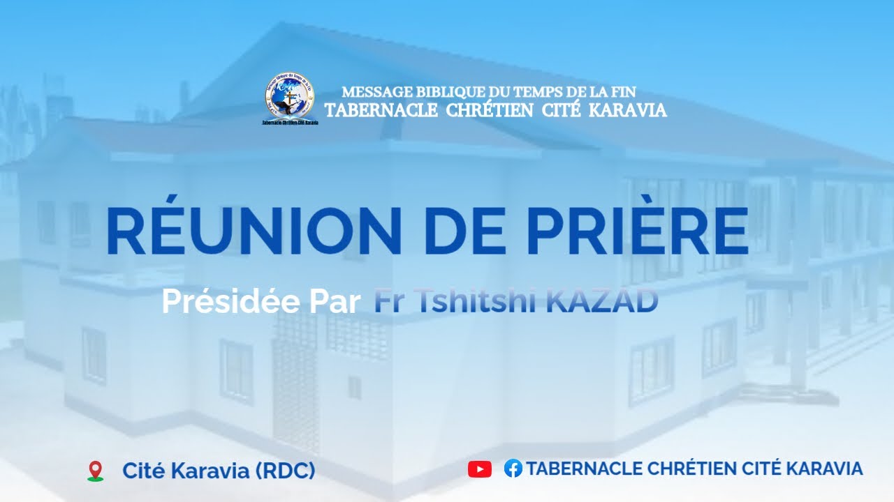 [PARTIE 1] Jeudi 25.12.2025 Réunion de Prière Presidée Par  Fr Tshitshi KAZAD