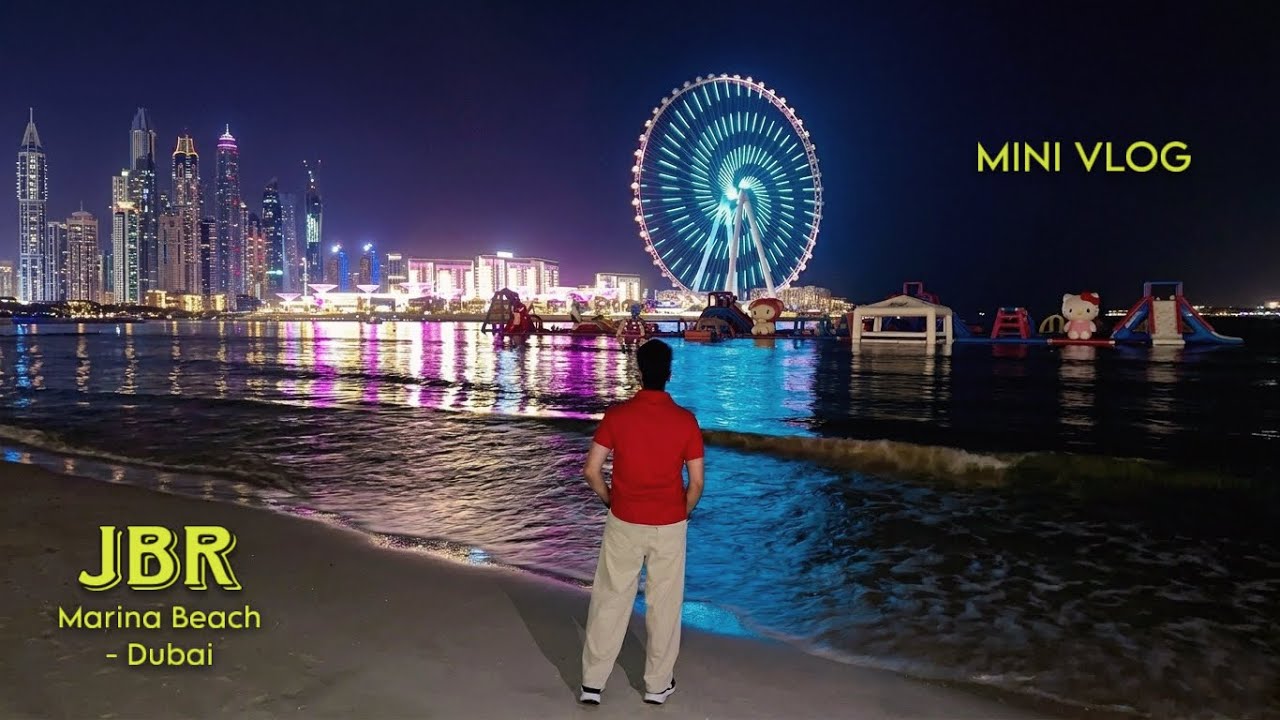 JBR Beach Walk | Marina | Evening Vibes in Dubai 🇦🇪| Mini Vlog