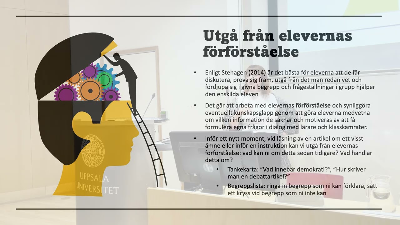 Kunskaps- och språkutvecklande arbetssätt i gymnasiet – Josefin Kärf Starnberg