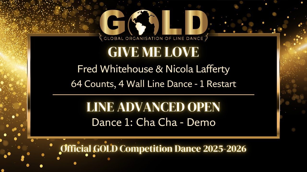 GOLD 2025 Line Advanced Open - Dance 1: Cha Cha 