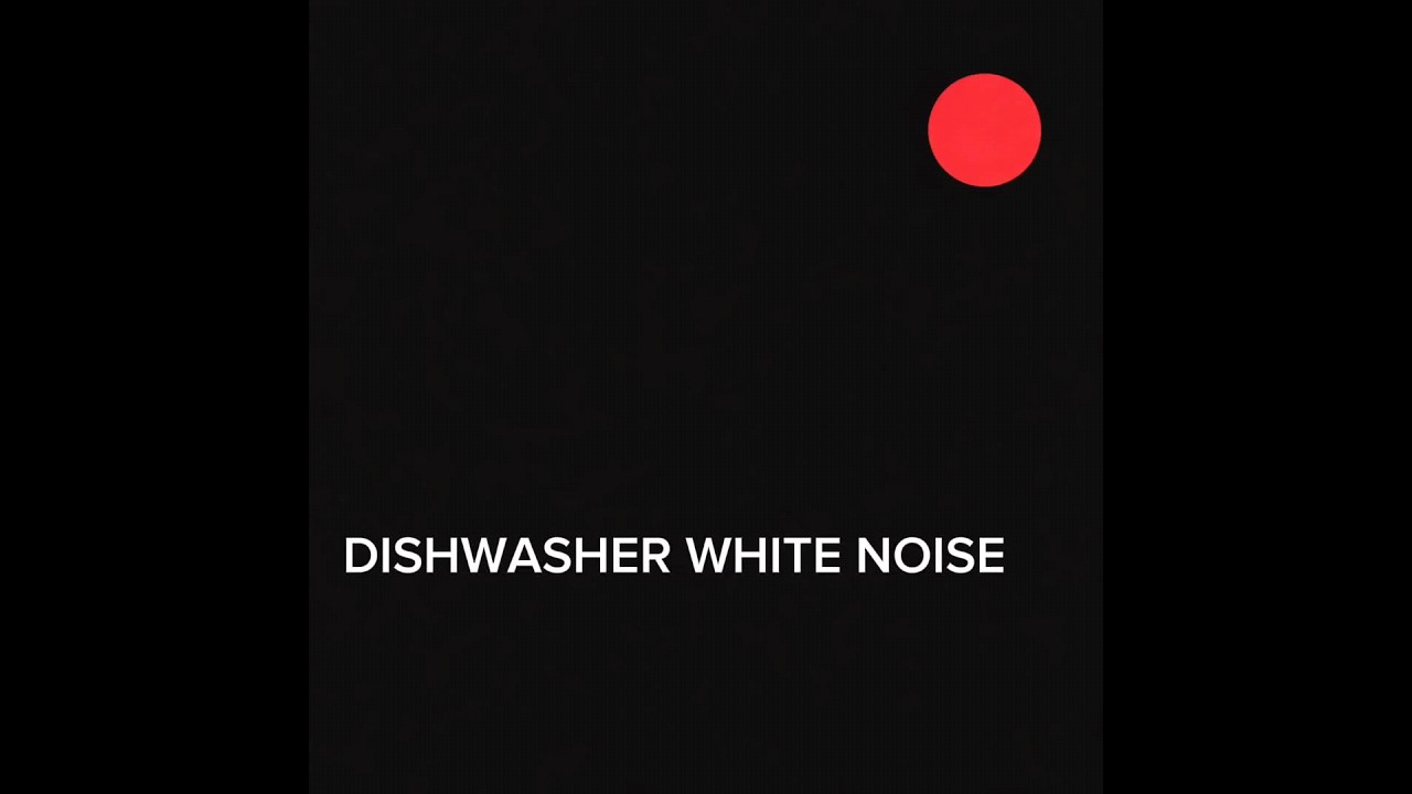 Dishwasher Sound ASMR | Relaxing White Noise for Sleep & Focus (No Talking)
