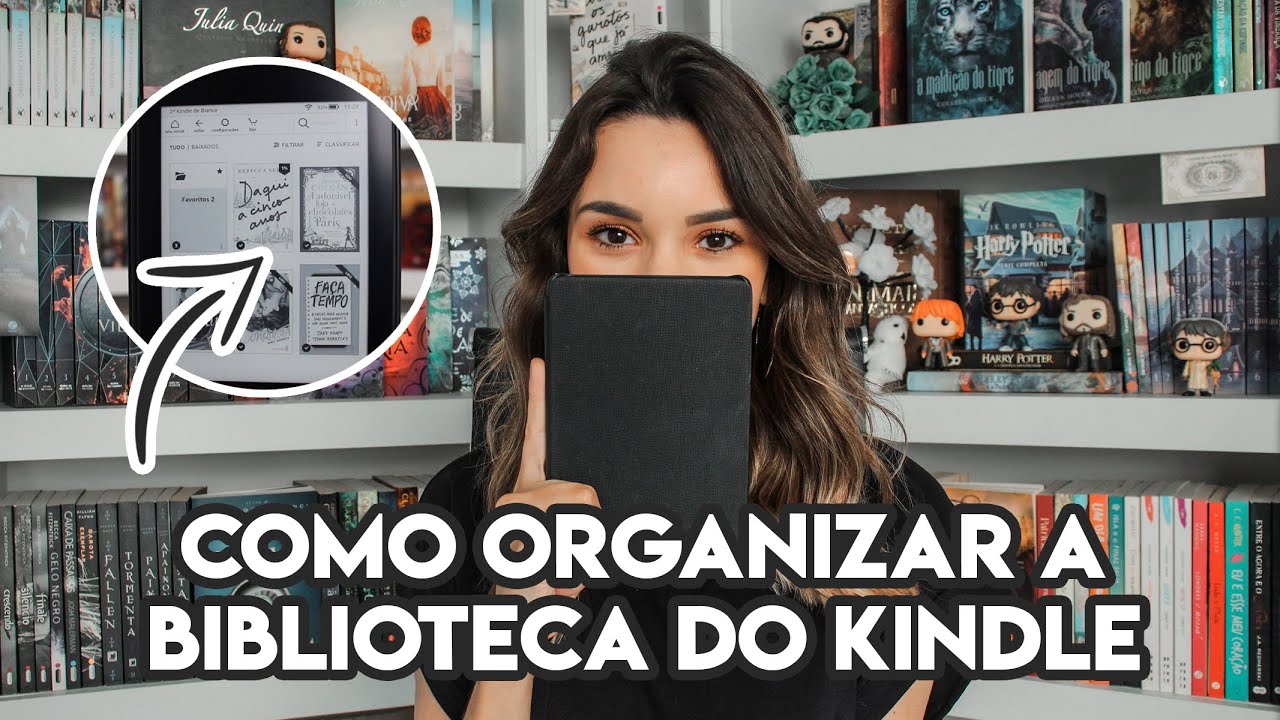 Kindle Paperwhite: Como criar pastas ou coleções para organizar os livros