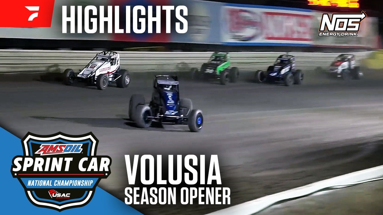 Season Opener | USAC Sprints at Volusia Speedway Park 2/9/26 | Highlights