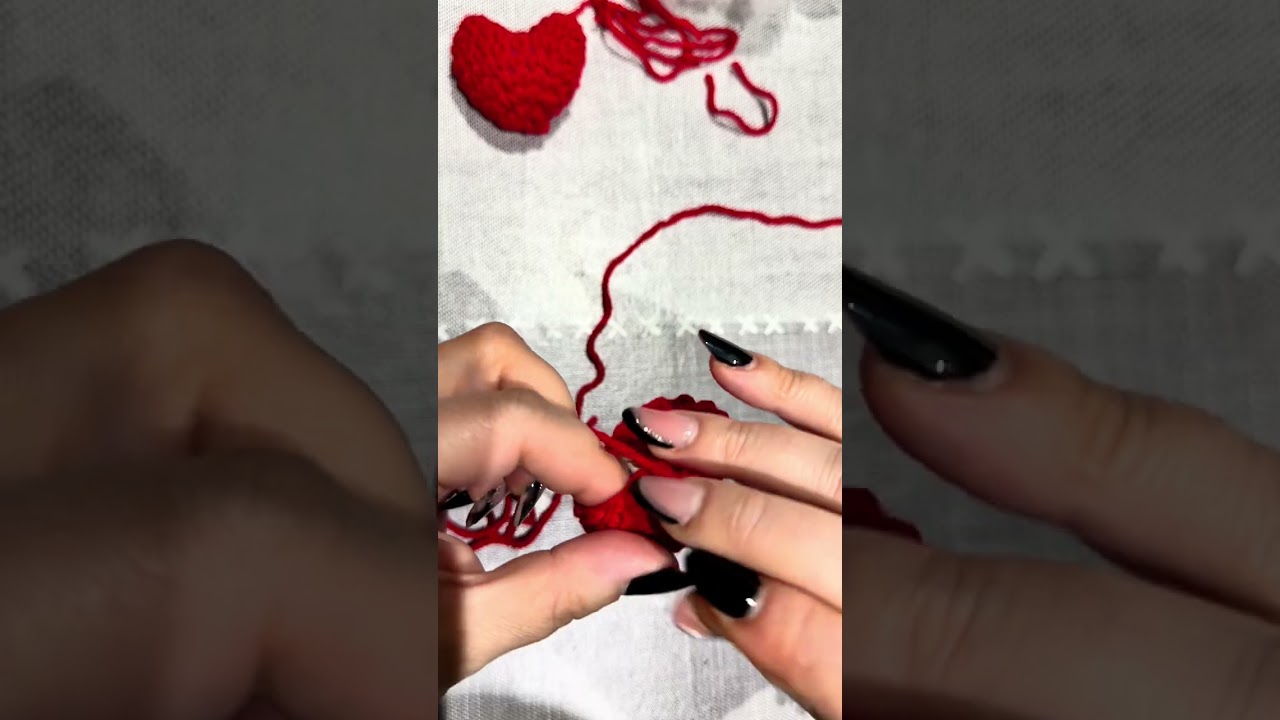 Tutorial cuoricini crochet ❤️