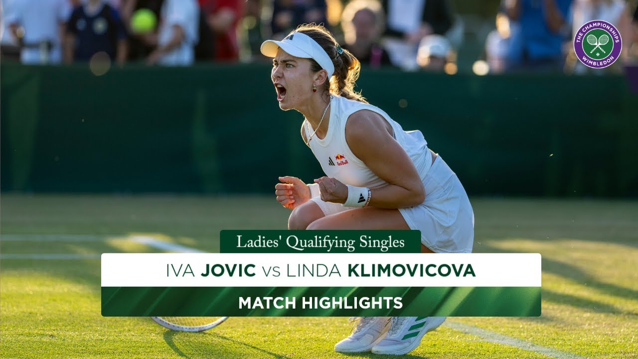 Going down to the wire! | Iva Jovic v Linda Klimovicova | Wimbledon 2025