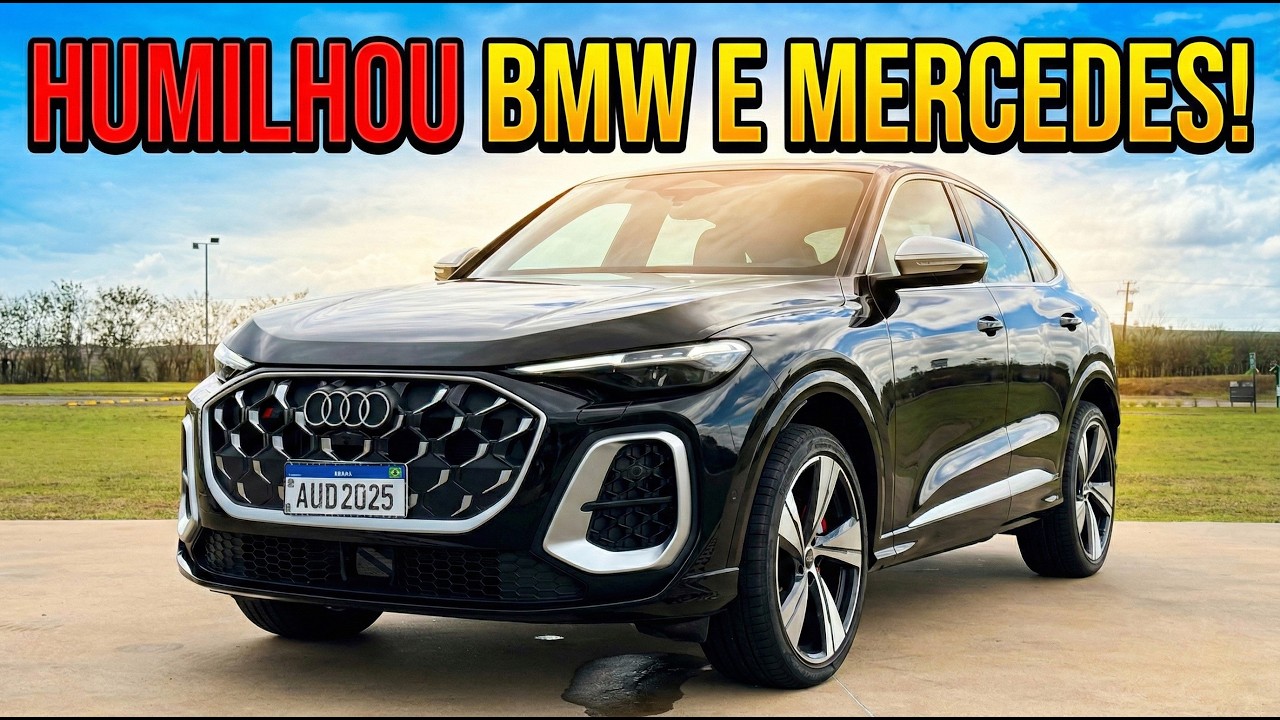 NOVO Audi SQ5 2026 HUMILHOU BMW E MERCEDES! MOTOR V6 BITURBO E 4X4!