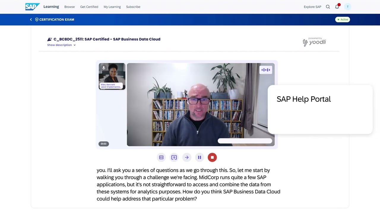 SAP ScenarioBasedExam New Format for Certification
