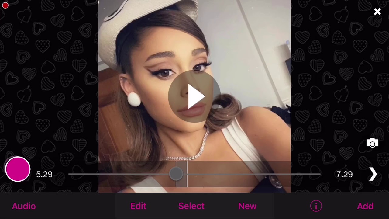 watch me edit! *videostar*