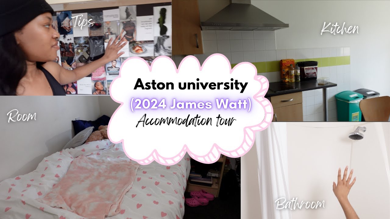 James watt accommodation| Aston University room tour 2024, Birmingham