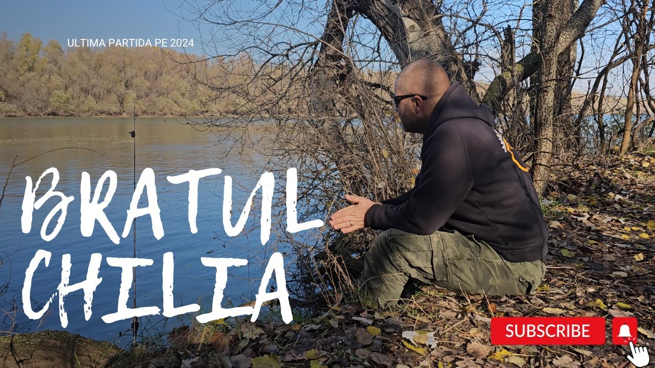 Pescuit in prag de iarna pe bratul Chilia!