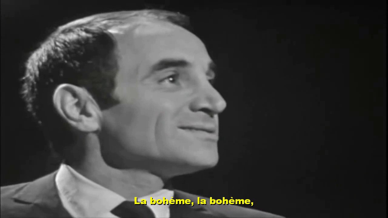 Charles Aznavour - La Boh&egrave;me