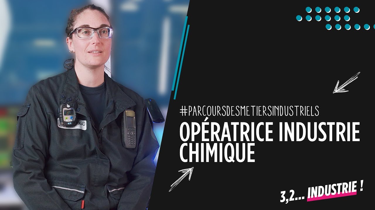 Découvrez le métier d'opératrice dans l'industrie chimique