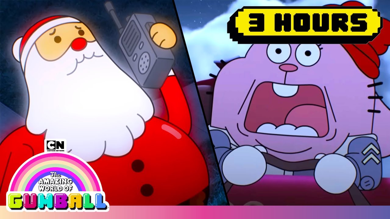 Santa's Visit Goes REALLY Wrong | Gumball Marathon | Cartoon Network