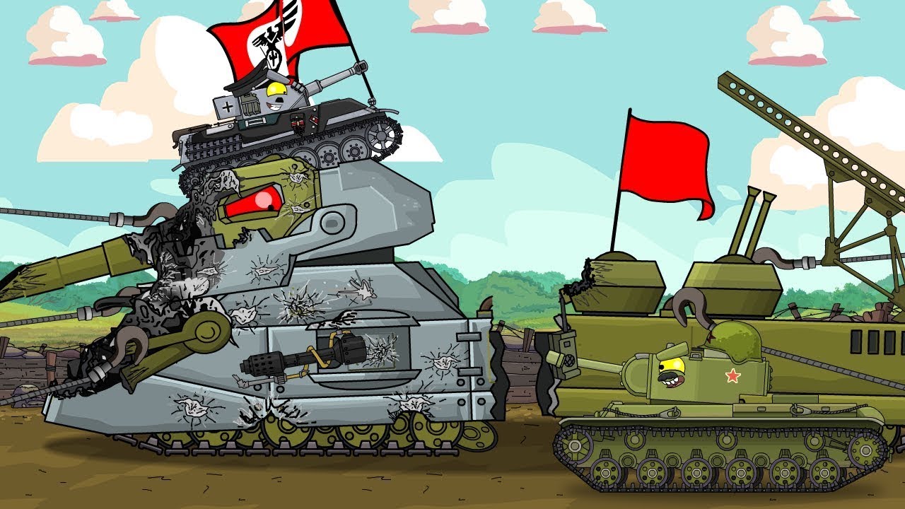 FINISH OFF RATTE - Cartoons about tanks
