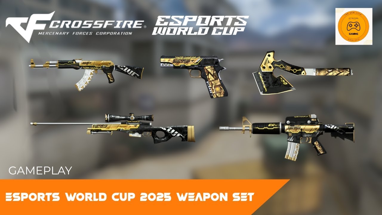 Crossfire PH - Esports World Cup 2025 Weapon Set [Gameplay]