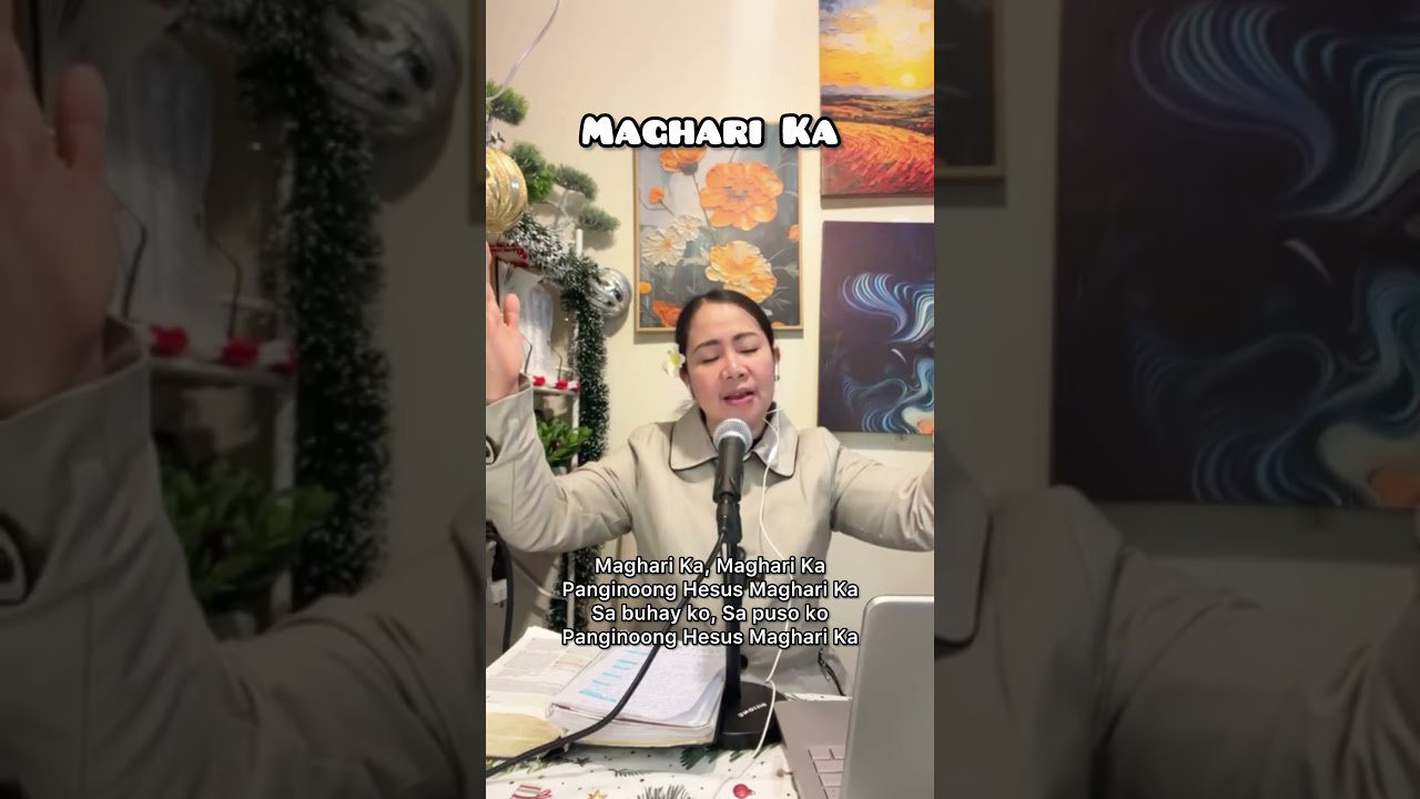Maghari Ka-  Tagalog worship song- BrewBee cover (shorts)