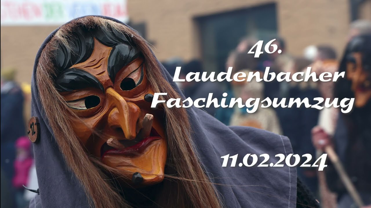 Faschingsumzug in Laudenbach 2024