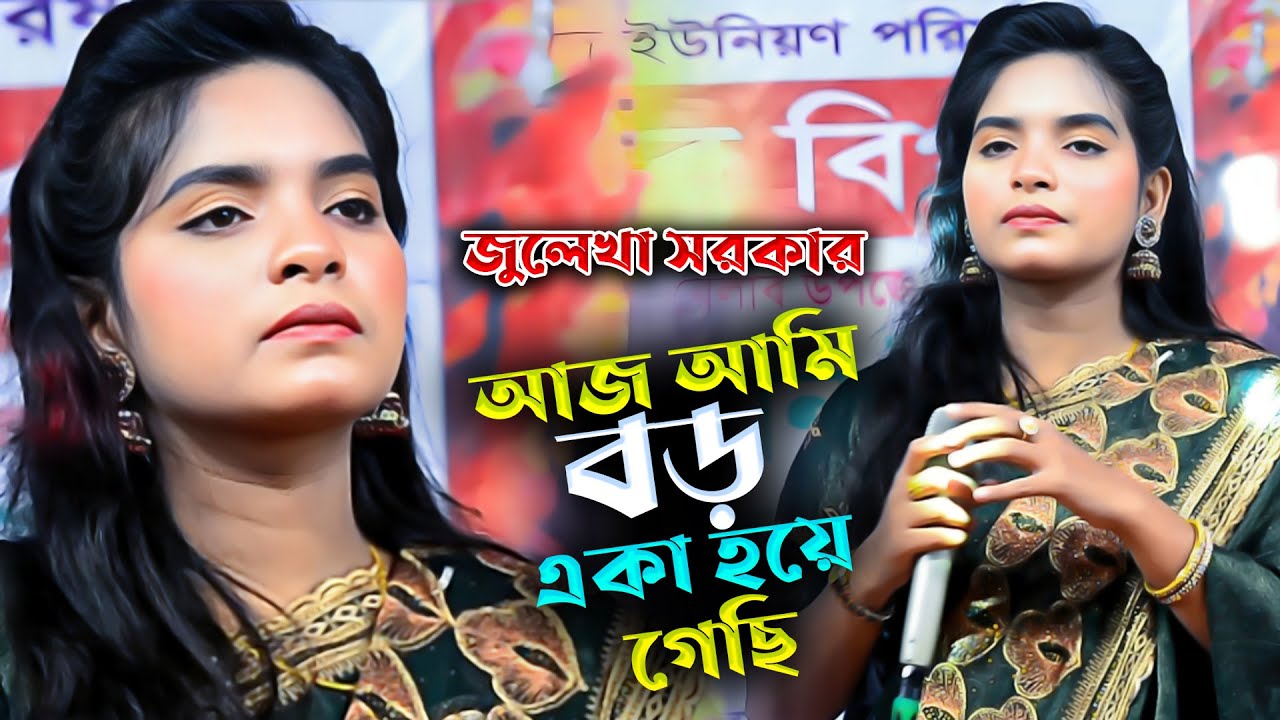 আজ আমি বড় একা হয়ে গেছি | জুলেখা সরকার | Sonali Sur Media | Juleka Sarkar