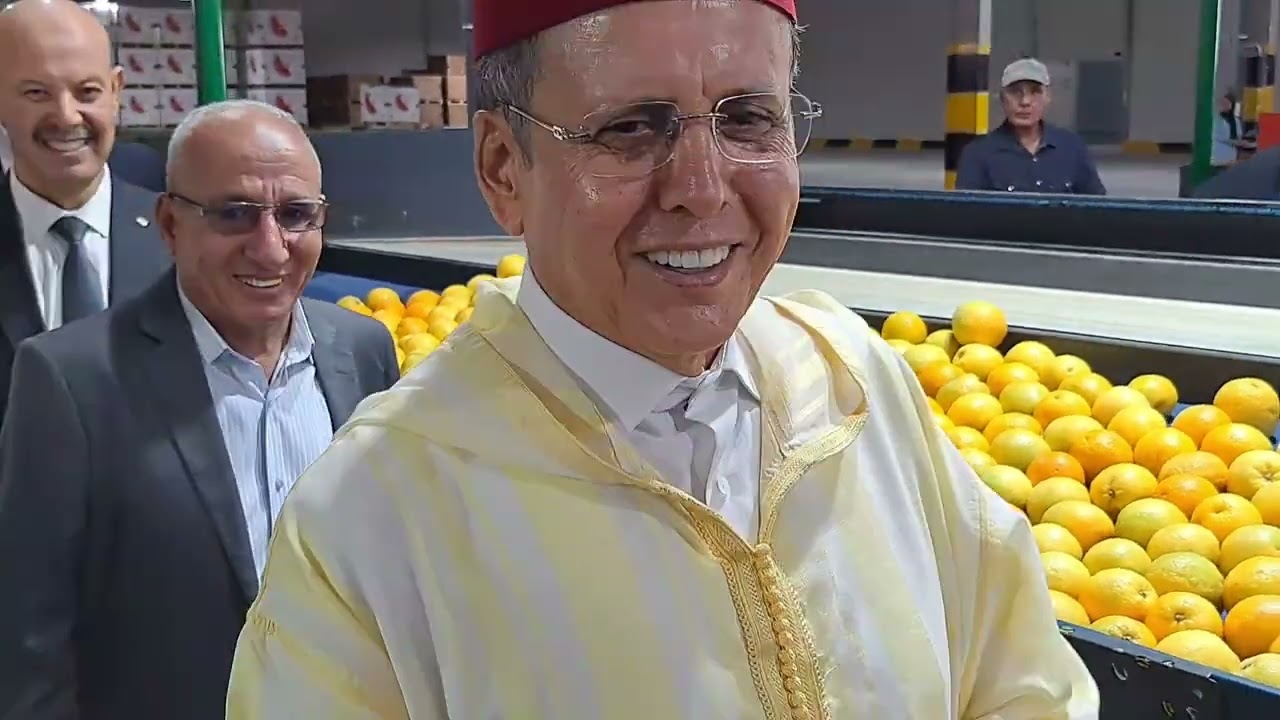 زيارة تفقدية لوحدة صناعية لتلفيف الليمون والخضر من أجل التصدير بجماعة دار ولد زيدوح