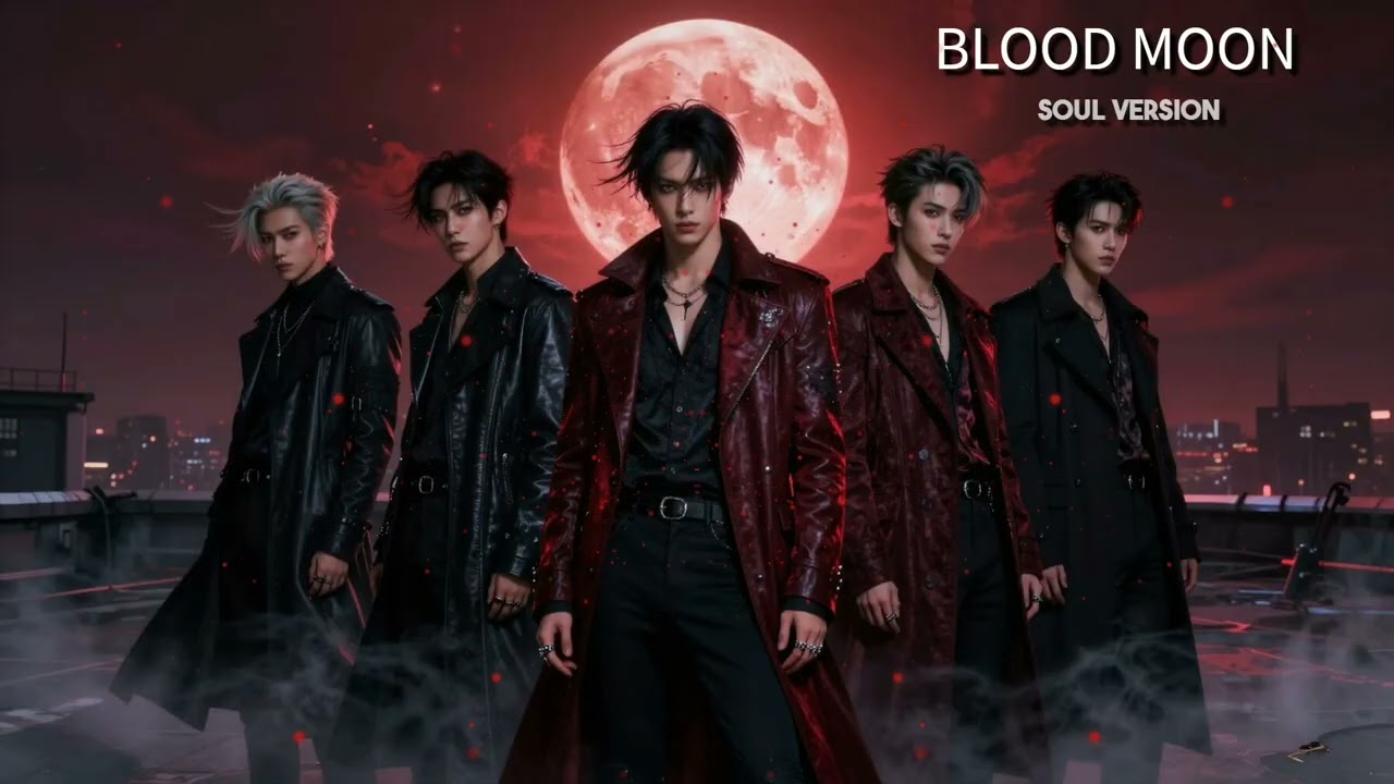 BLOOD MOON (핏빛 달) – SOUL Version | Dark K-Pop | LKM Vocals Lucien Kpop Music