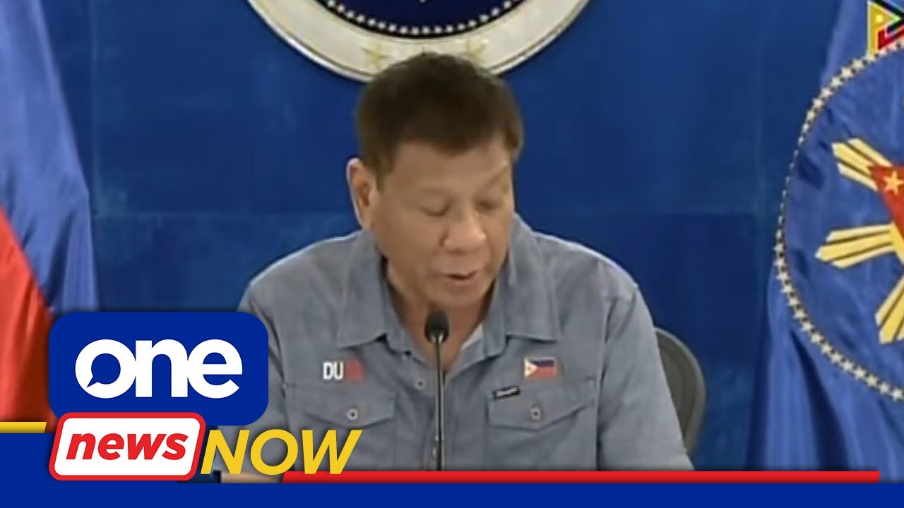 Pres. Duterte proclaims 'state of calamity' in six regions