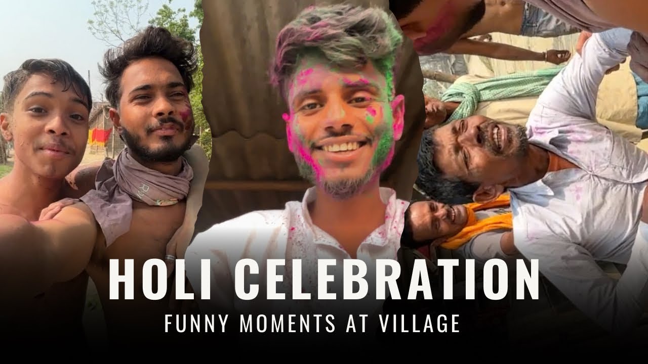 #Holi Celebration 2026| Funny moments at Village,