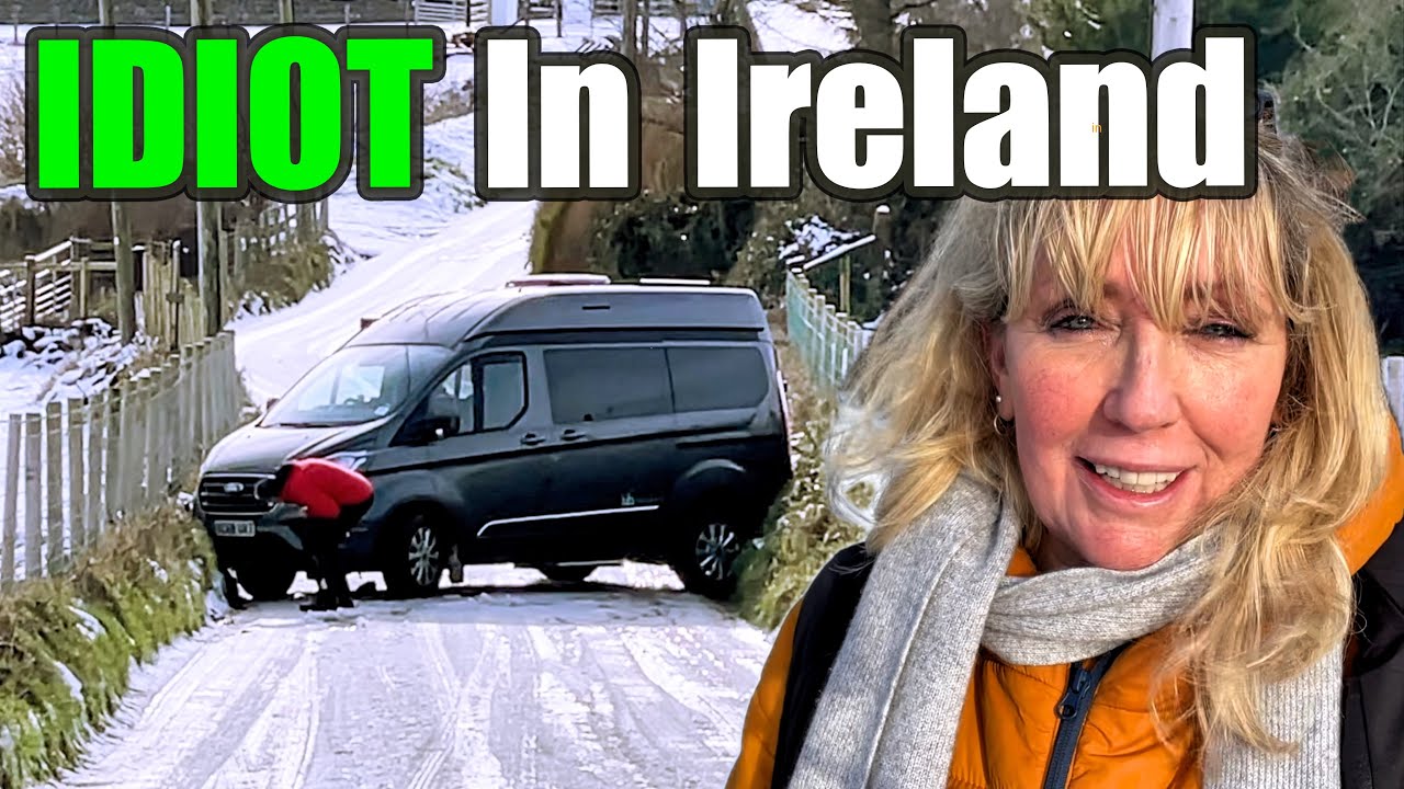 DAMAGED ! - IDIOTIC Decision & We're STUCK - TRAVEL Ireland Pt3