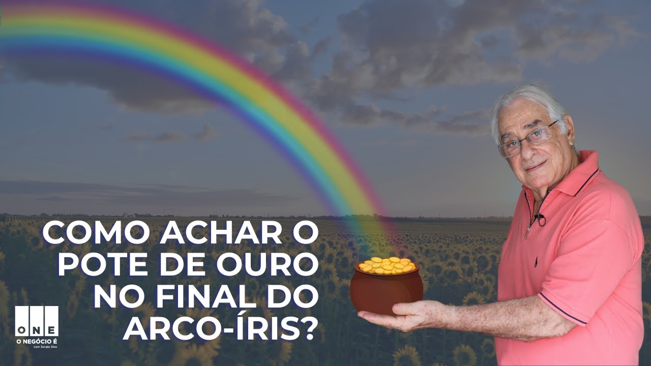 Como encontrar o pote de ouro no final do arco-íris?