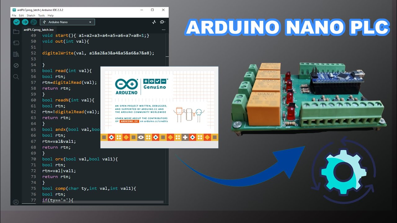 Programming Arduino Nano PLC With Arduino IDE