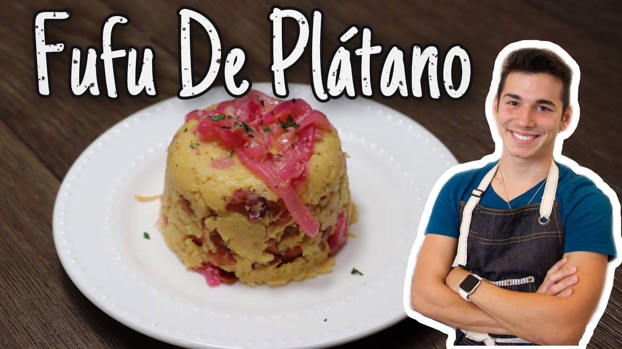 Fufu De Platano - Rapido y Facil - Recetas Cubanas - Plantain - Cuban food Recipes - Comida Cubana