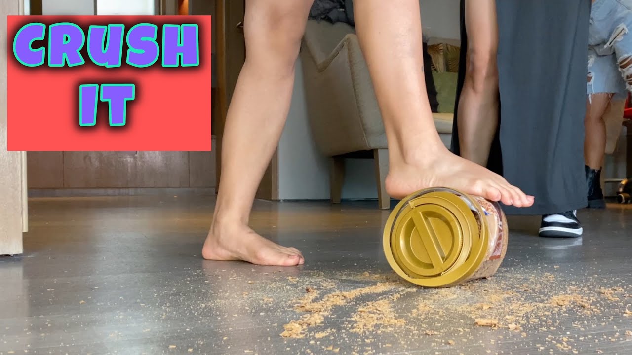 Crushing a package of wafers