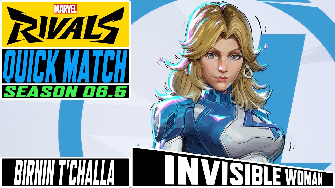 Marvel Rivals | Invisible Woman | S6.5 | Gameplay 202