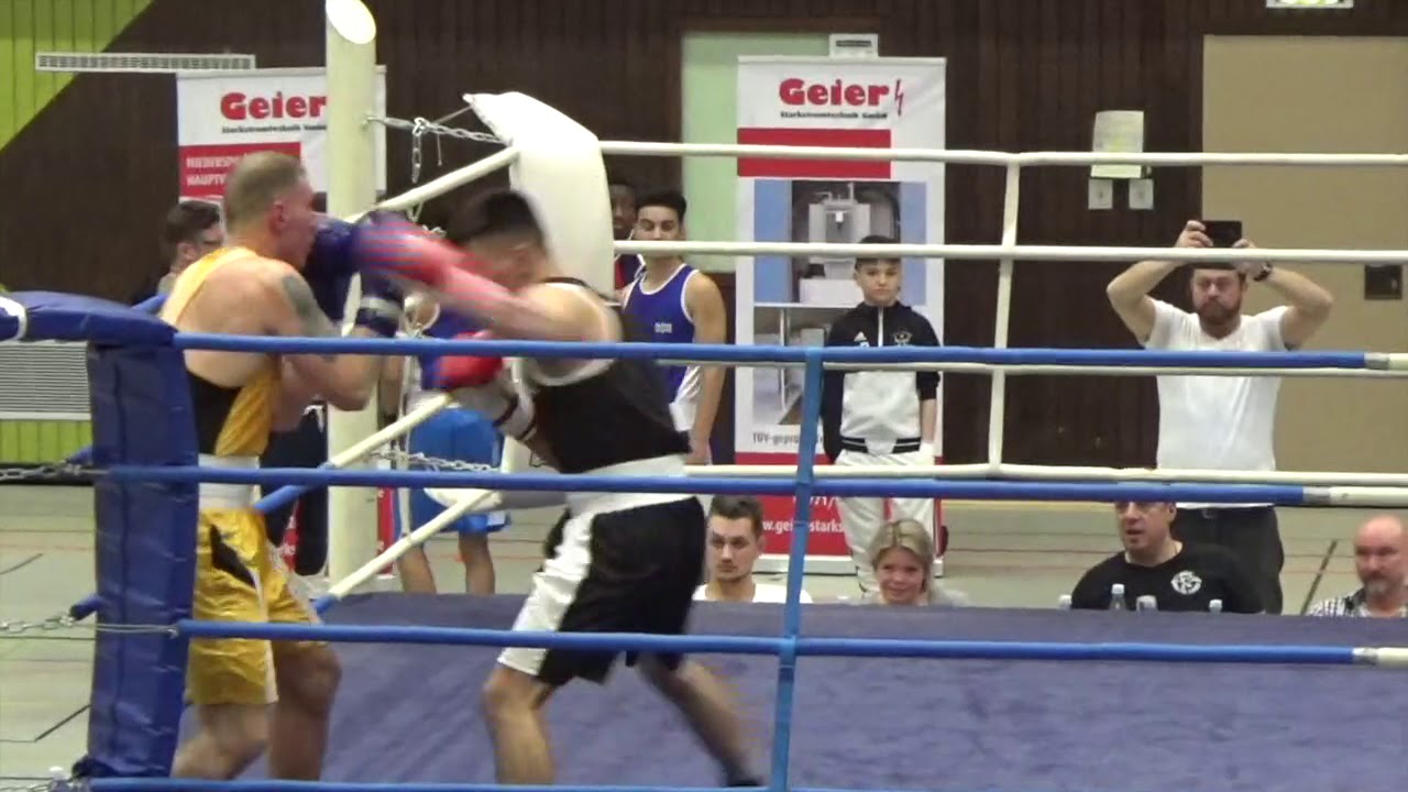 Boxen: Nuri Akbar - Lucas B&auml;dke (1. Runde Hessische Mannschaftsmeisterschaften #8)