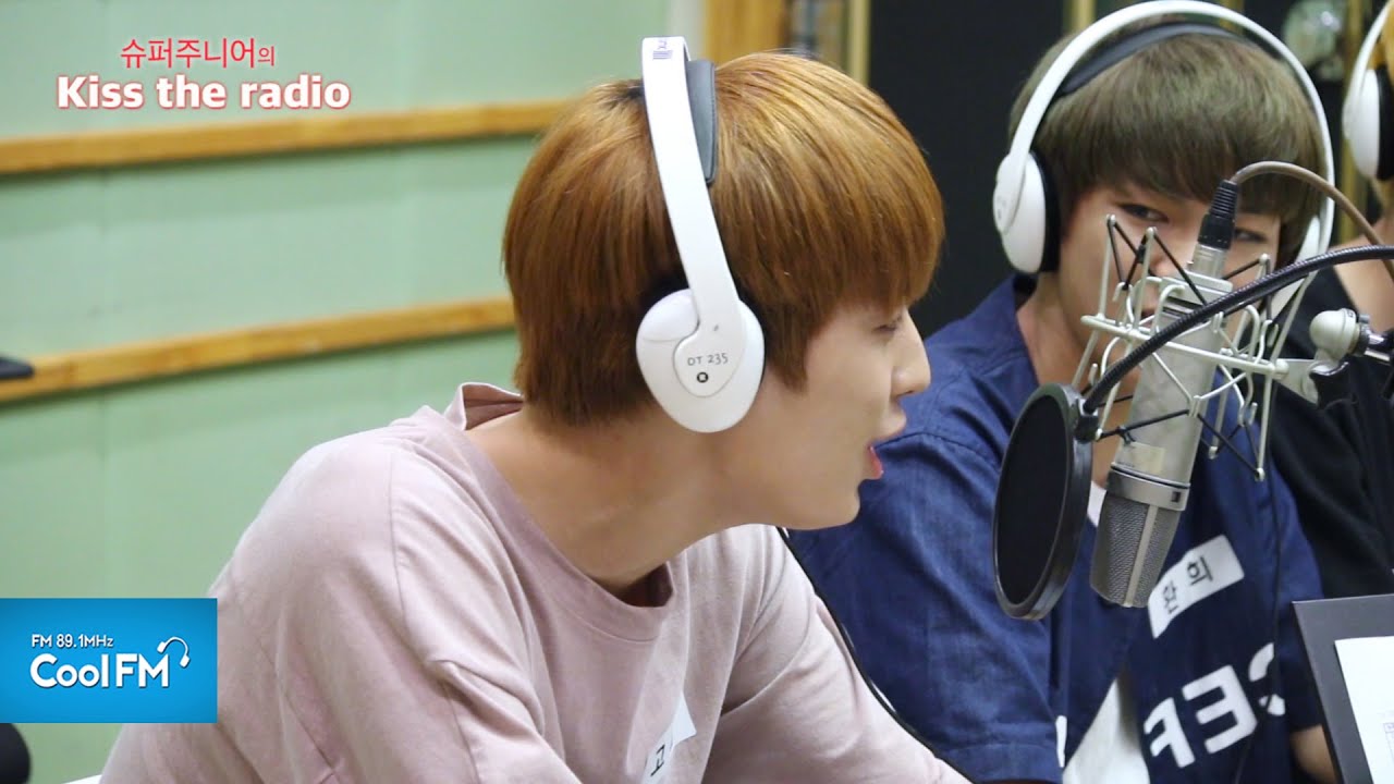 업텐션(UP10TION) 멤버들의 개인기 대결! / 160807[슈퍼주니어의 키스 더 라디오]