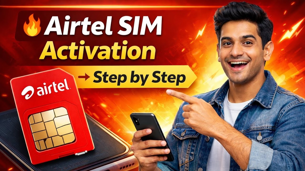 Airtel sim ko activate kaise kare || Airtel sim activation kaise kare || Airtel sim activation 2026