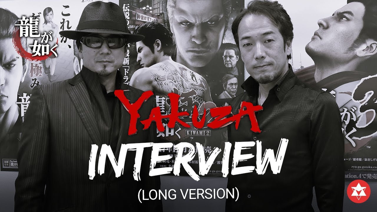 Exclusive interview with Yakuza’s Kazuma Kiryu & Producer - long version [IGDB.com] (Eng sub)