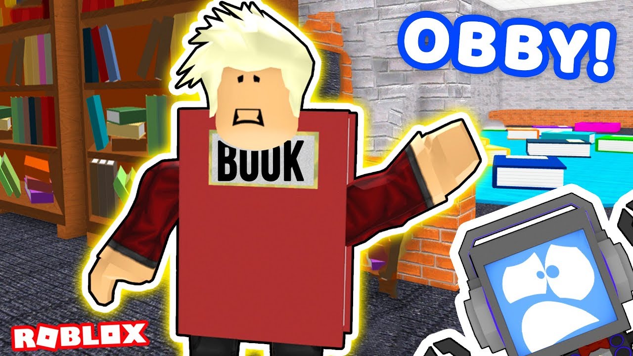 Roblox Obby ESCAPE the EVIL LIBRARY! ► Fandroid the Musical Robot!