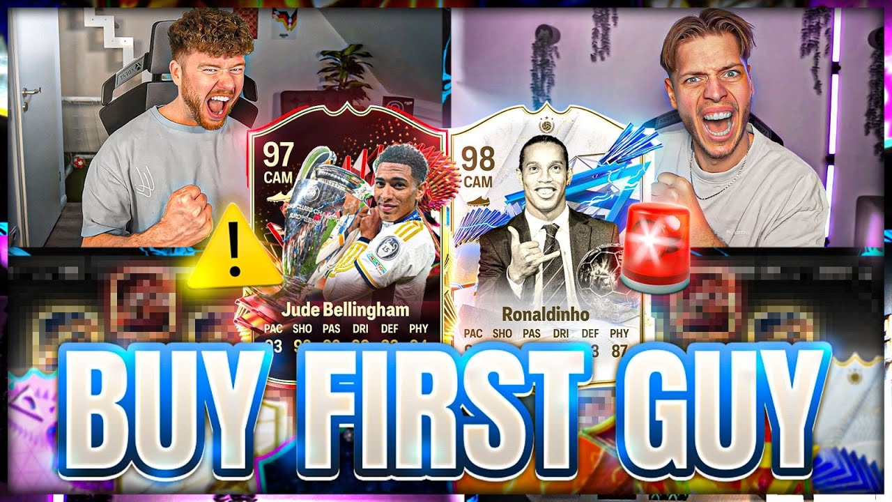 EXTREME PRICE RANGE 🚨🚑 TEUERSTE BUY FIRST GUY CHALLENGE 🔥 EA FC 24