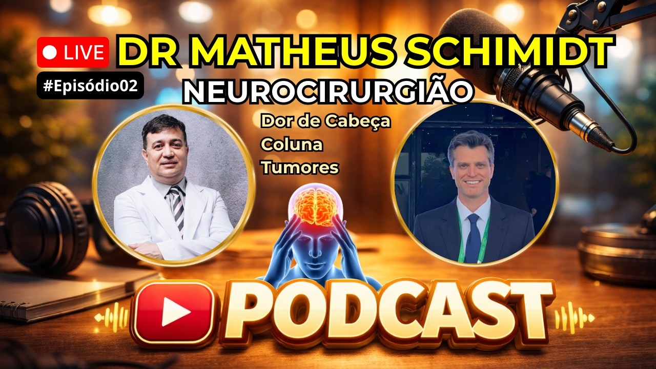 Dor de cabeça, coluna e tumores - Podcast episódio #02 - @MedTrunfo
