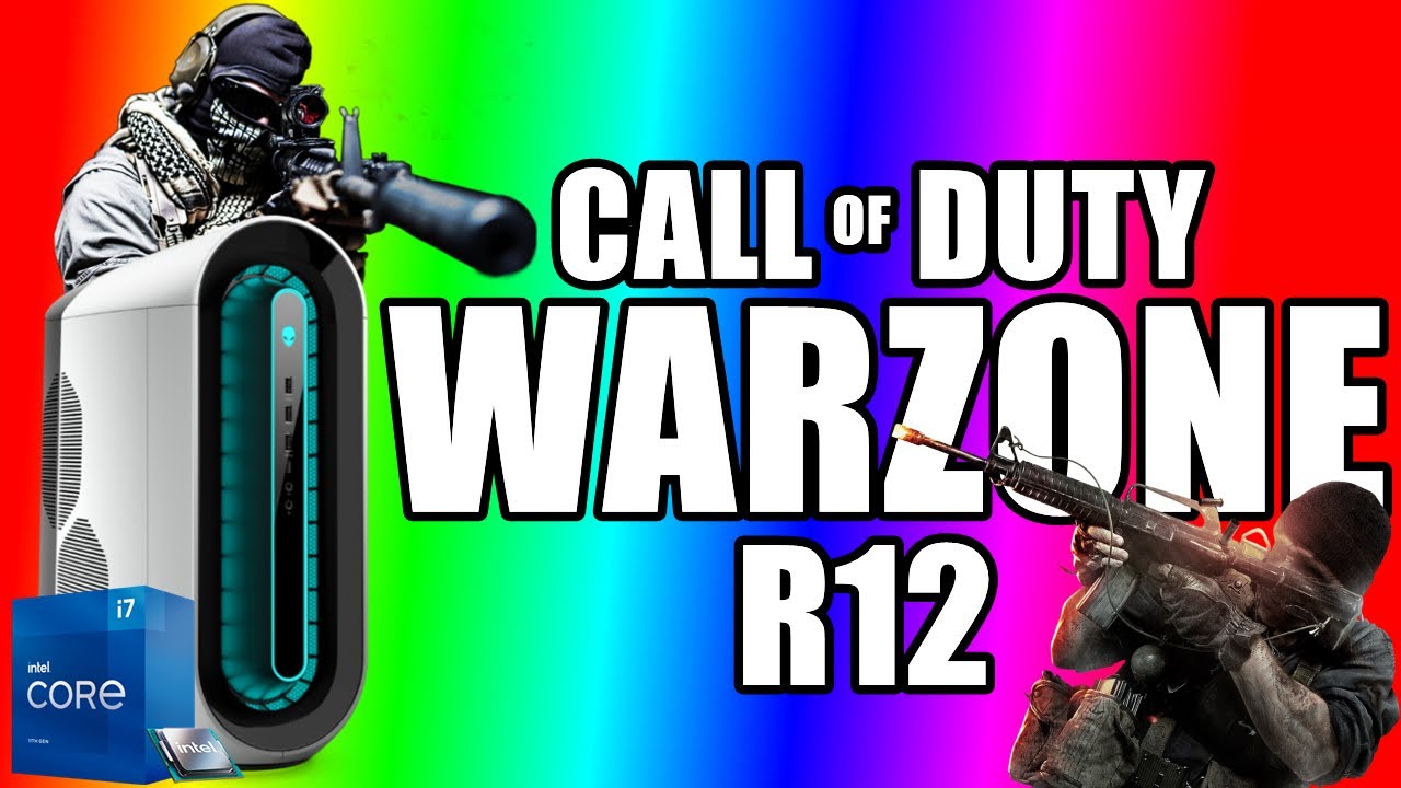 Alienware Aurora R12 Call of Duty Warzone Gameplay with Benchmark