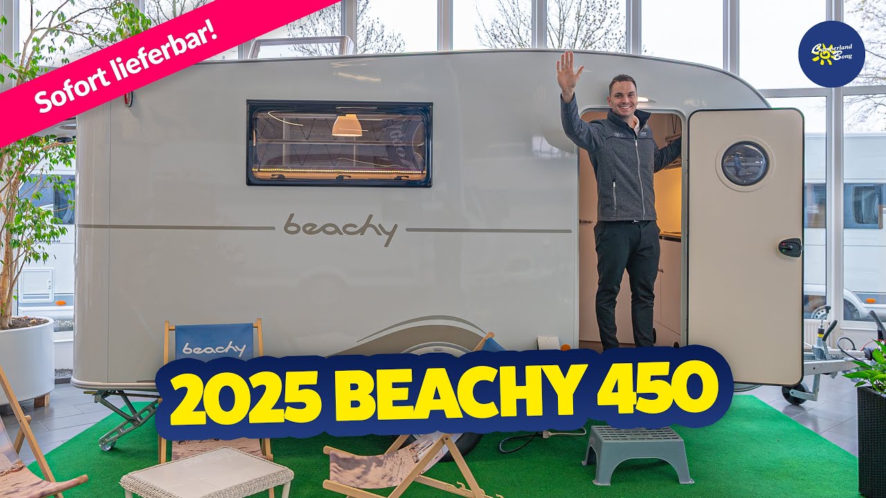 JETZT NEU😍 2025 Beachy 450 | Caravan | Test & Kaufberatung - Camperland Bong
