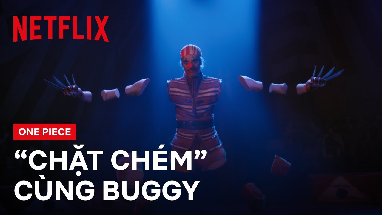 Đi chơi rạp xiếc cùng băng Mũ Rơm (ft. gã hề Buggy) | ONE PIECE | Netflix