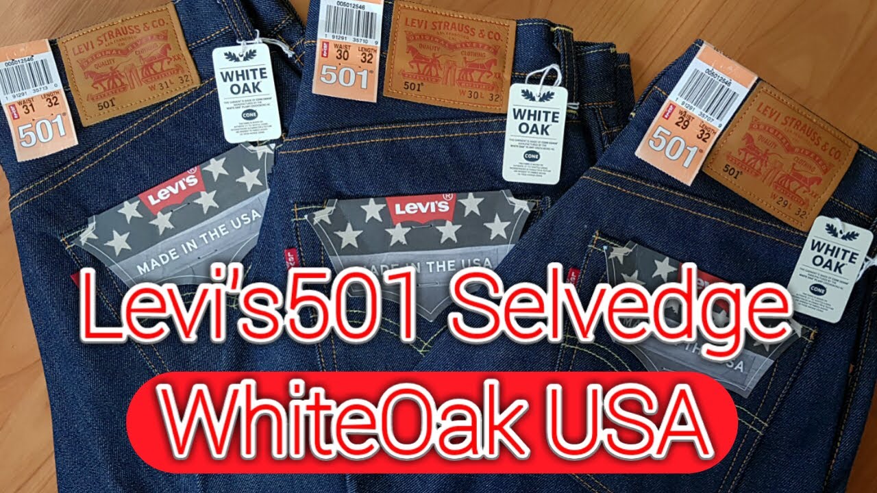 Levi's501ริมแดง WhiteOak Made In USA🇺🇸