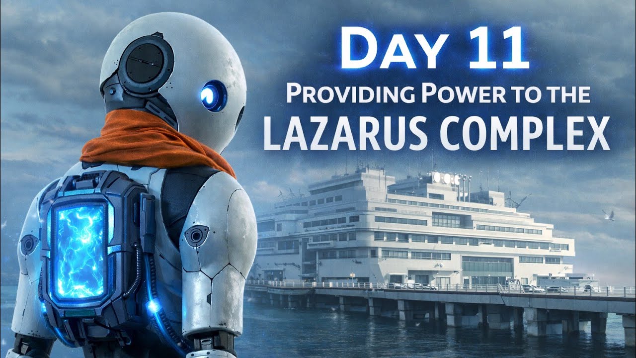 The Last Caretaker | Day 11 | Exploring & Repairing the Lazarus Complex | Power Restored