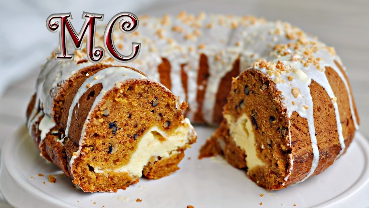 Ciasto marchewkowe z niespodzianką – Babka marchewkowa z serem – Mała Cukierenka