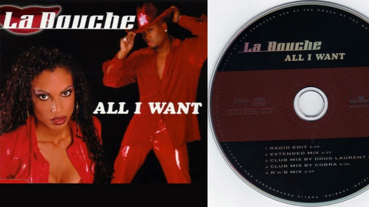 La Bouche - All I Want (CD, Maxi-Single, 2000)